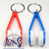 2 Brillenreiniger rot und blau
