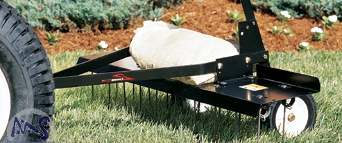 Vertikutierer Entmooser Rasenlüfter für Rasentraktor 102 cm