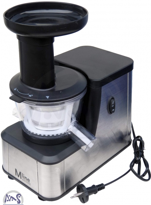 Entsafter Enrico M-line Slowjuicer Obstpresse Saftpresse Gemusepresse Edelstahl