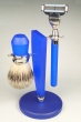 Rasierset Henry Segel blau