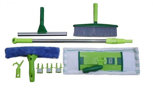 11 teile Reinigungsset Bodenwischer Fensterwischer