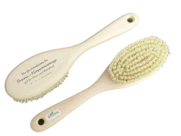 Sauna und Körpermassage Bürste 30 cm