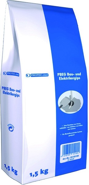 Bau- und Elektrikergips - PBEG 1.5 (MHD) 1,5kg